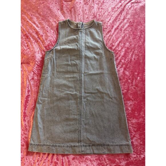 Forever 21 Dresses & Skirts - Forever 21 Shift Dress Sleeveless Denim Blue Women's XS High Neck